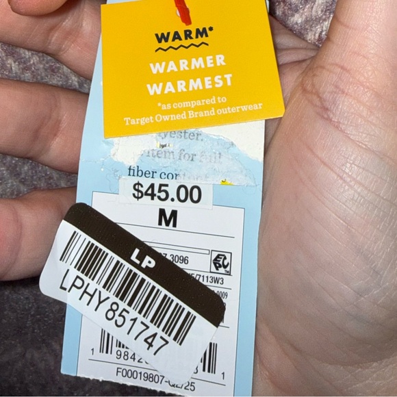 Girls Faux Wool Jacket - Picture 5 of 6